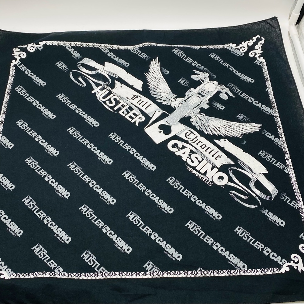 Larry Flints Hutsler Casino Los Angeles Bandana.